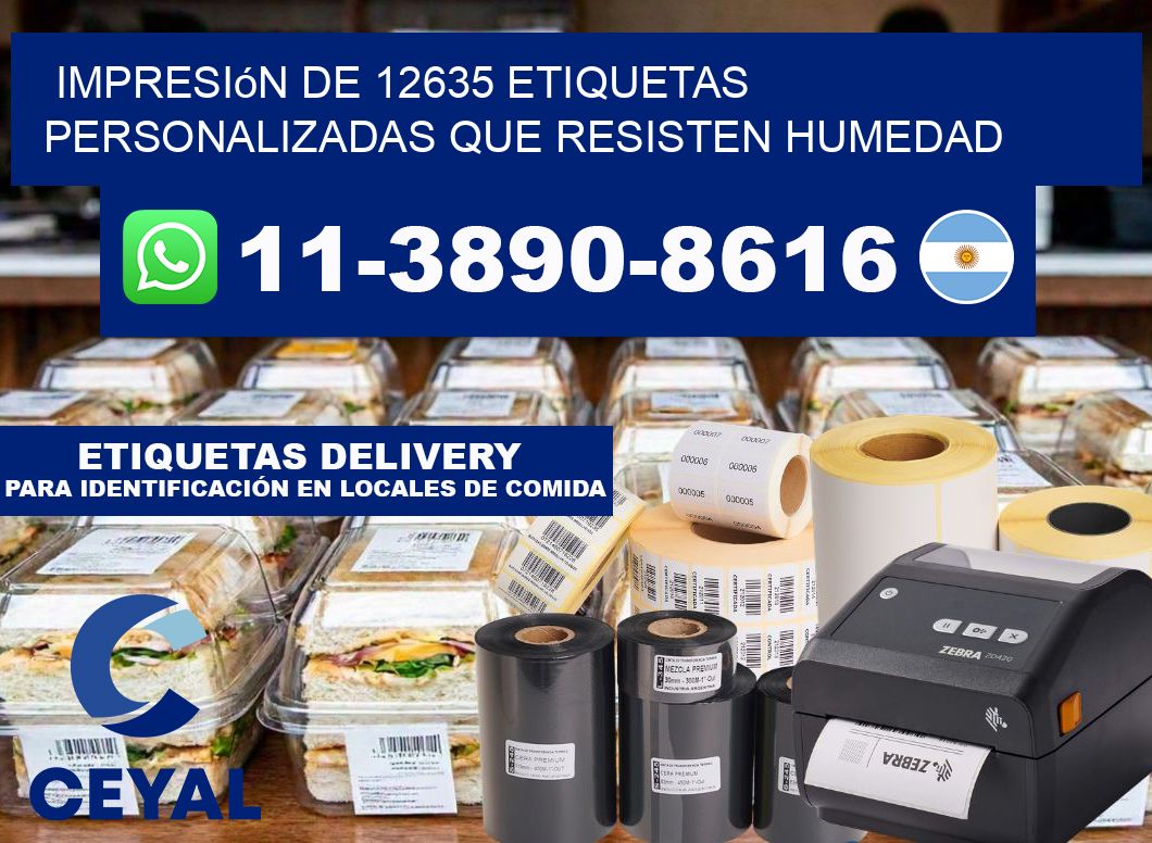 impresión de 12635 etiquetas personalizadas que resisten humedad