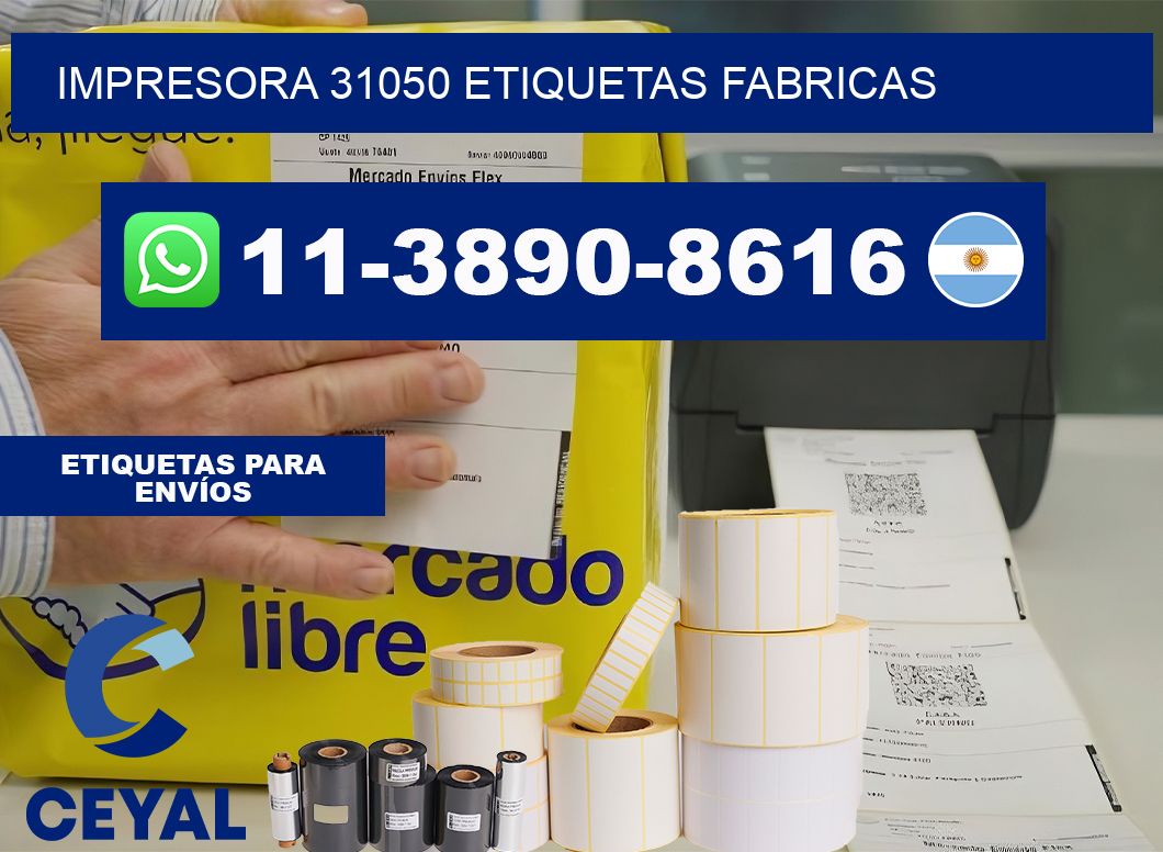 impresora 31050 etiquetas fabricas
