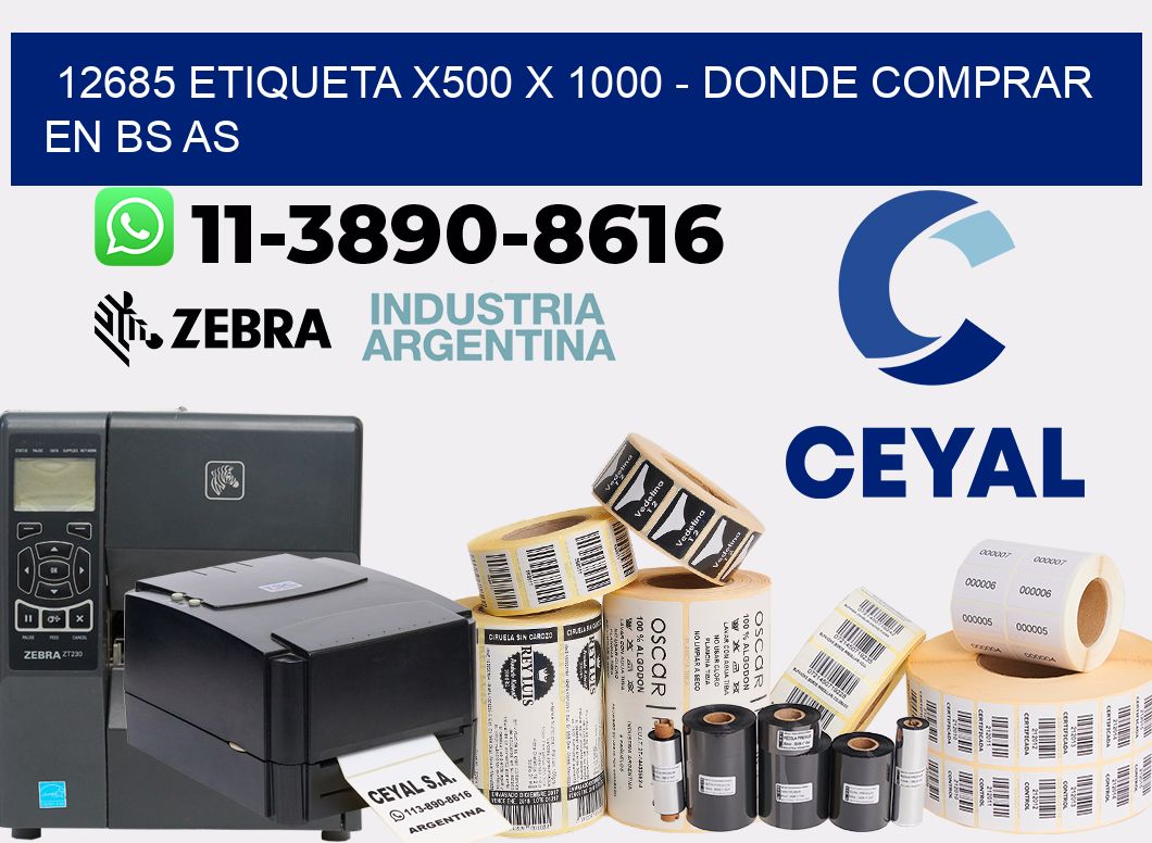 12685 etiqueta x500 x 1000 - Donde Comprar en bs as