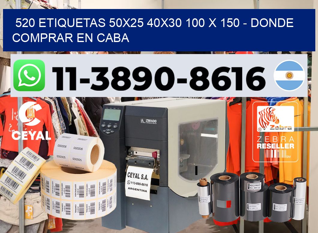 520 etiquetas 50×25 40×30 100 x 150 – Donde Comprar en Caba