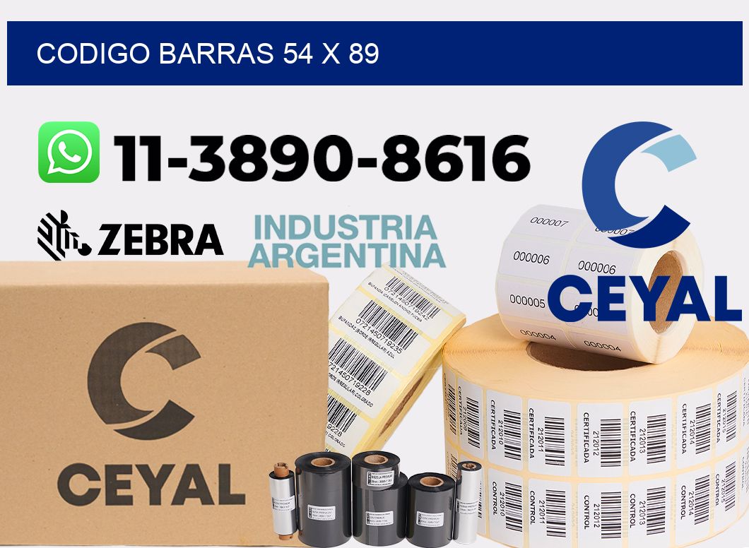 Codigo barras 54 x 89