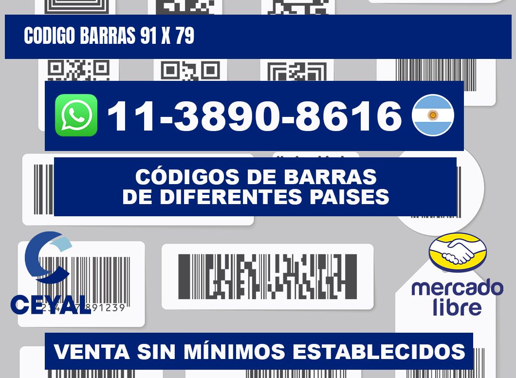 Codigo barras 91 x 79