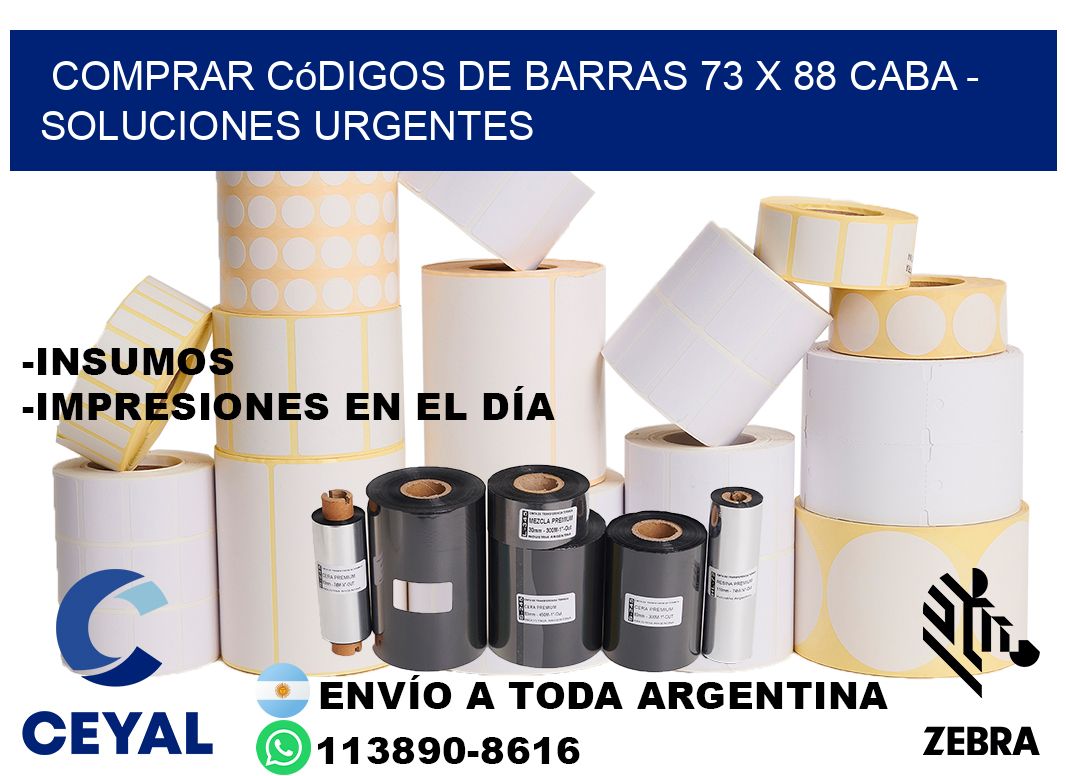 Comprar códigos de barras 73 x 88 CABA - soluciones urgentes