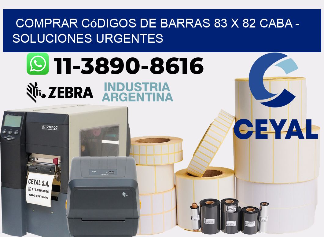 Comprar códigos de barras 83 x 82 CABA - soluciones urgentes
