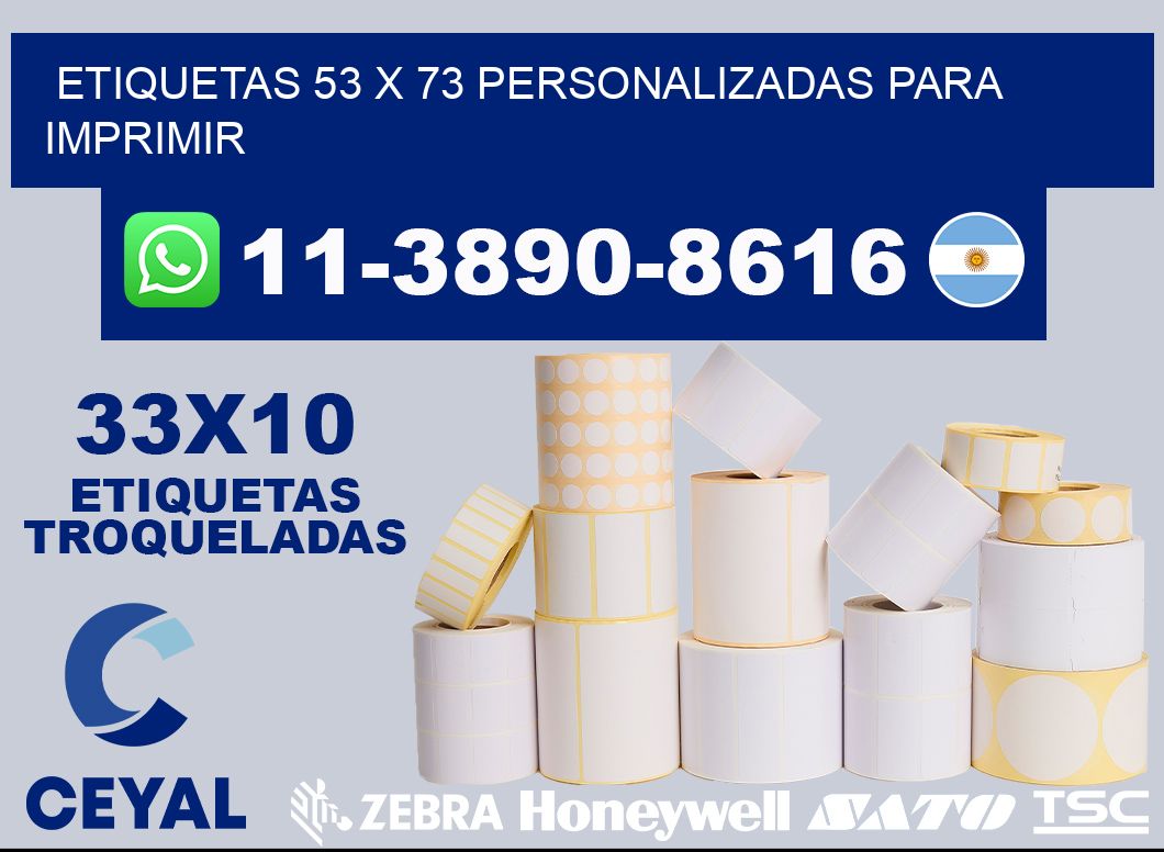 etiquetas 53 x 73 personalizadas para imprimir