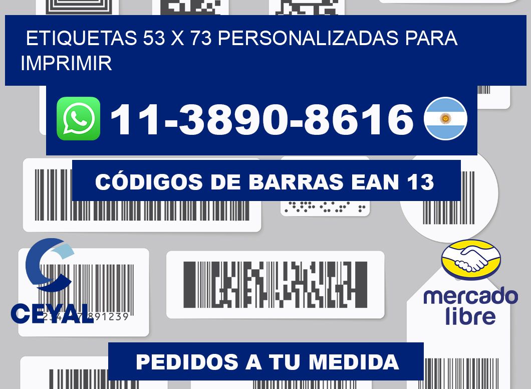 etiquetas 53 x 73 personalizadas para imprimir