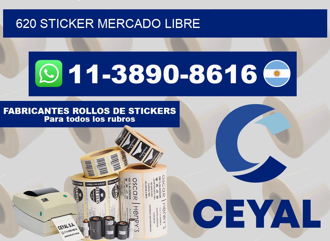 620 sticker mercado libre