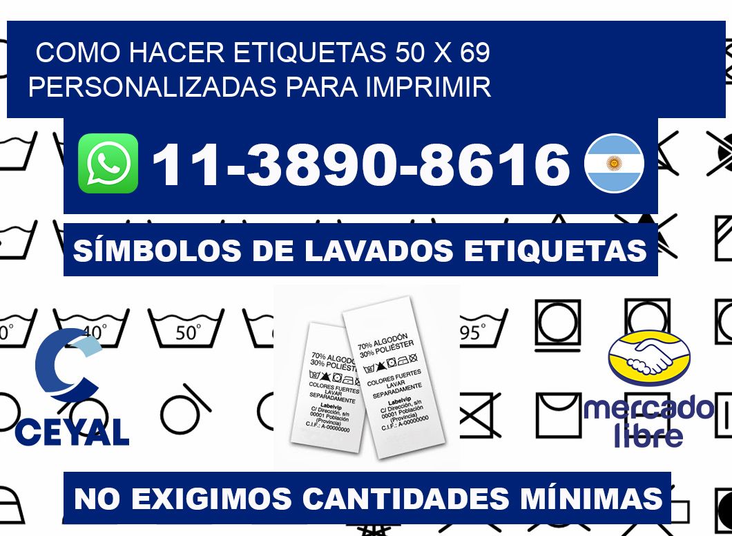 como hacer etiquetas 50 x 69 personalizadas para imprimir