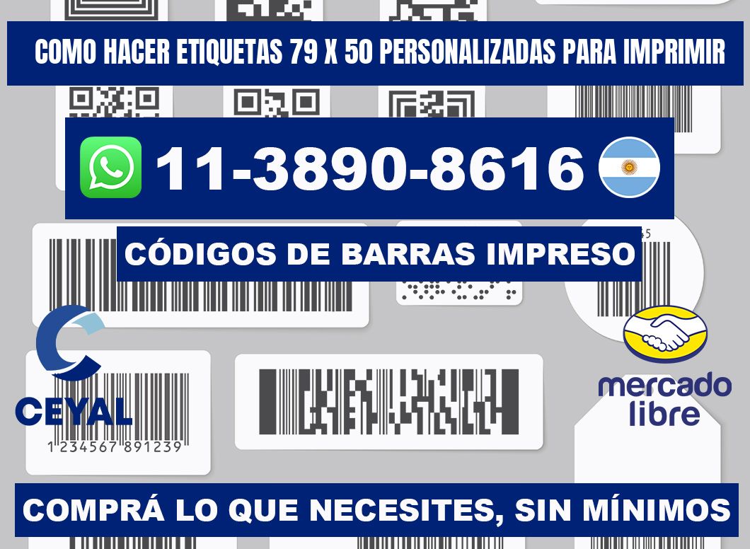 como hacer etiquetas 79 x 50 personalizadas para imprimir