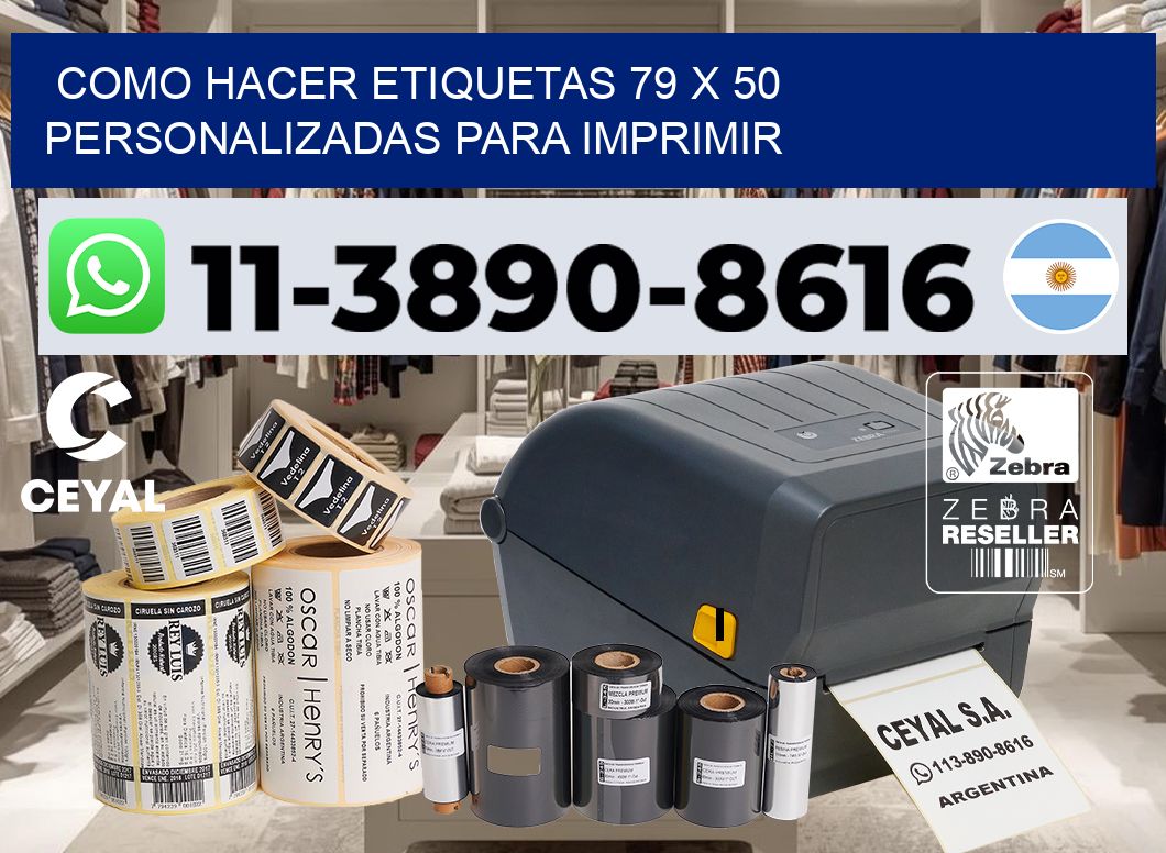 como hacer etiquetas 79 x 50 personalizadas para imprimir