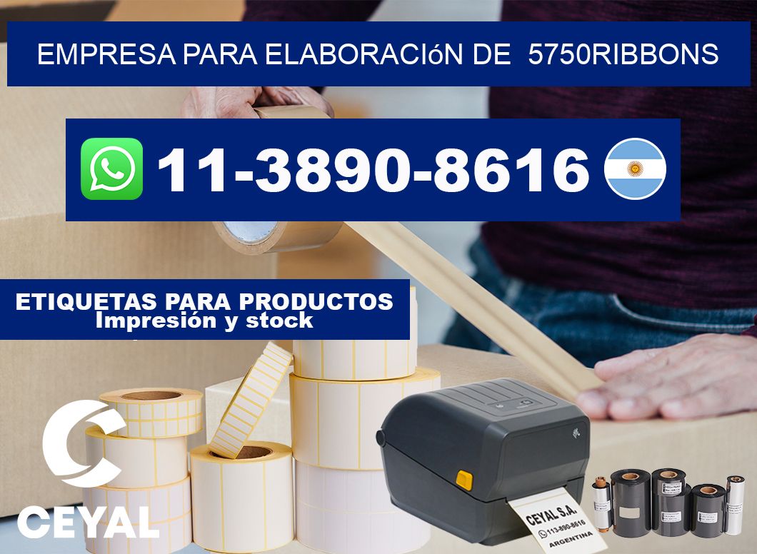 empresa para elaboración de 5750ribbons