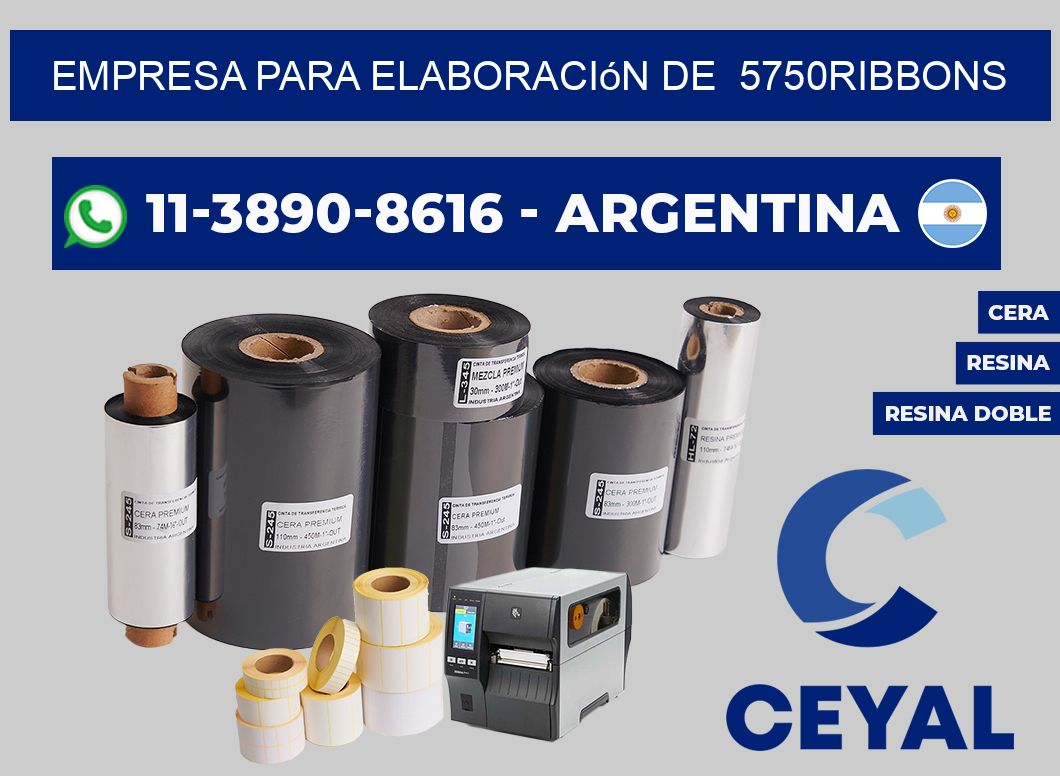 empresa para elaboración de  5750ribbons