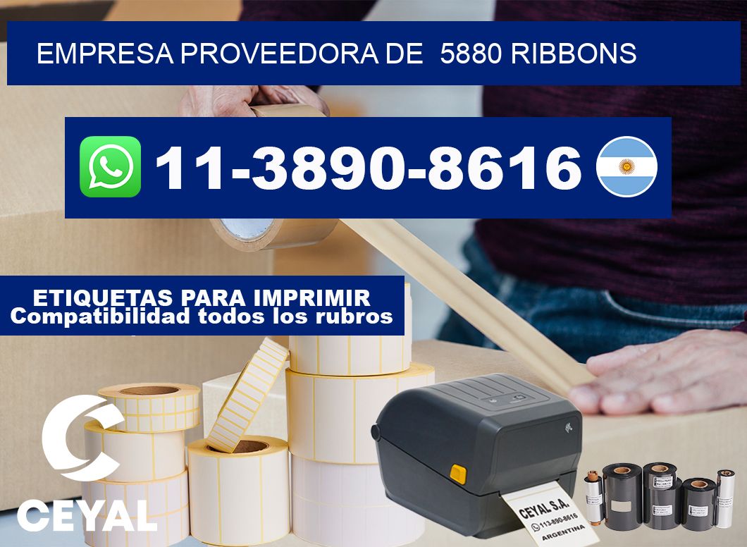 empresa proveedora de 5880 ribbons