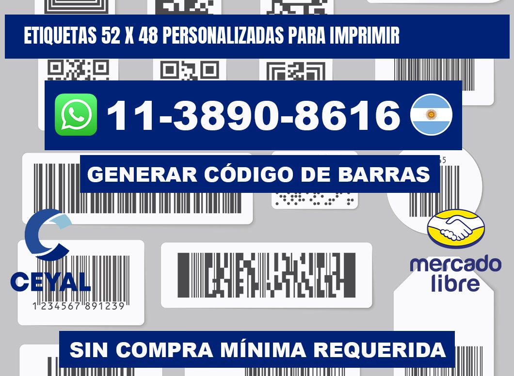 etiquetas 52 x 48 personalizadas para imprimir
