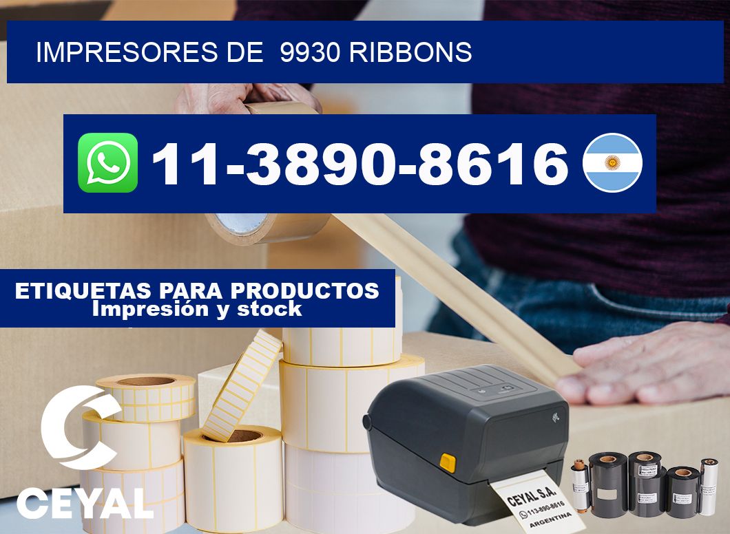 impresores de 9930 ribbons