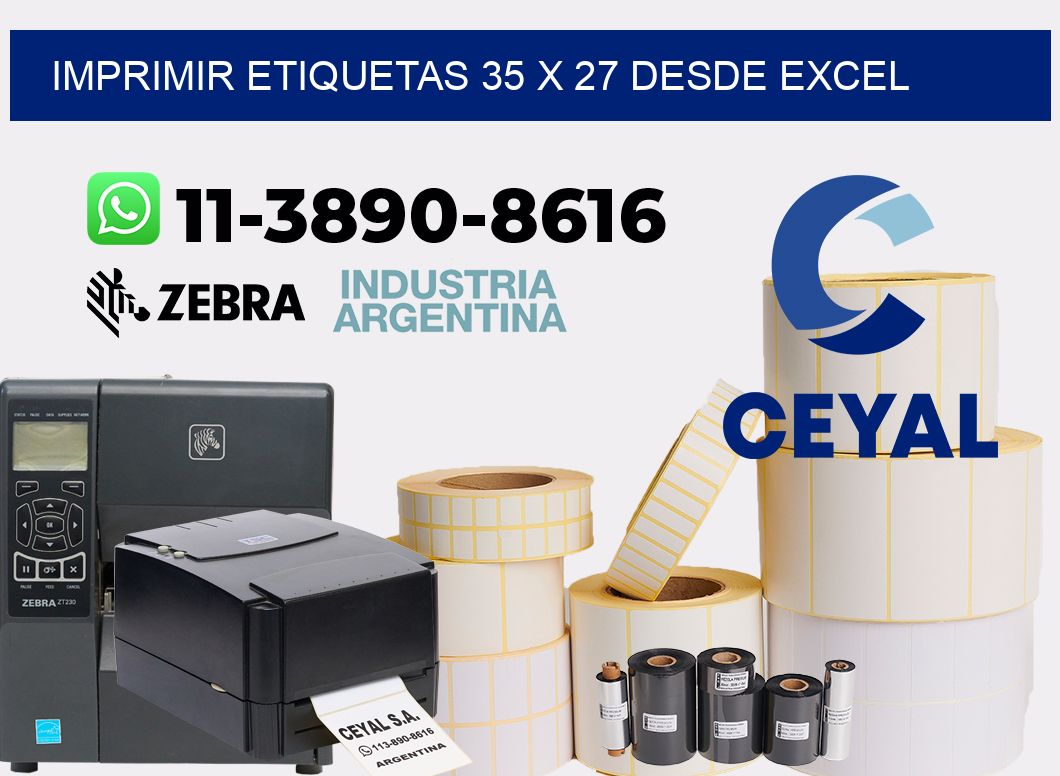 imprimir etiquetas 35 x 27 desde excel