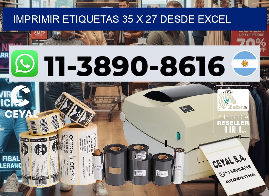 imprimir etiquetas 35 x 27 desde excel