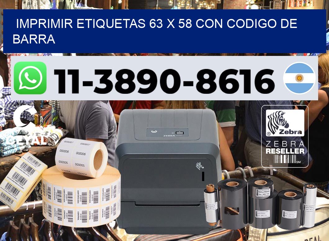 imprimir etiquetas 63 x 58 con codigo de barra