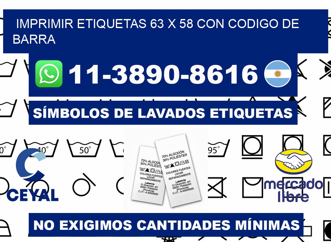 imprimir etiquetas 63 x 58 con codigo de barra