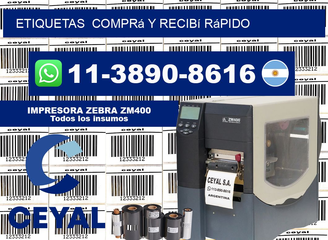 ETIQUETAS  Comprá y recibí rápido