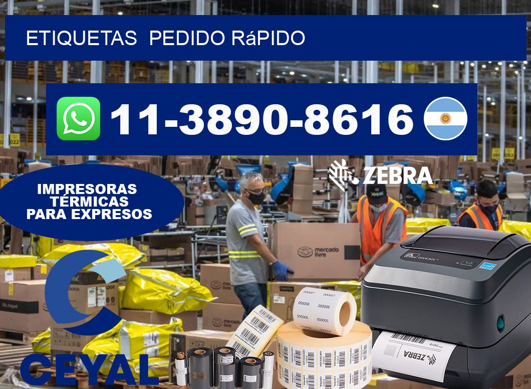 ETIQUETAS  Pedido rápido