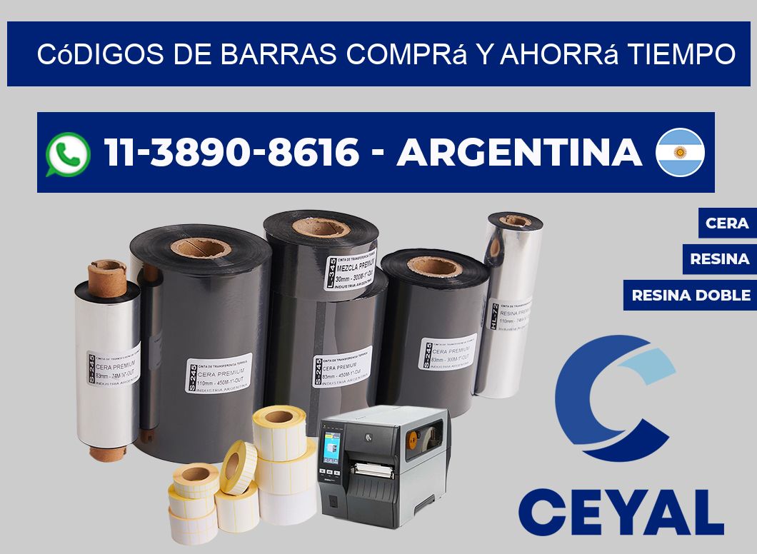 códigos de barras Comprá y ahorrá tiempo