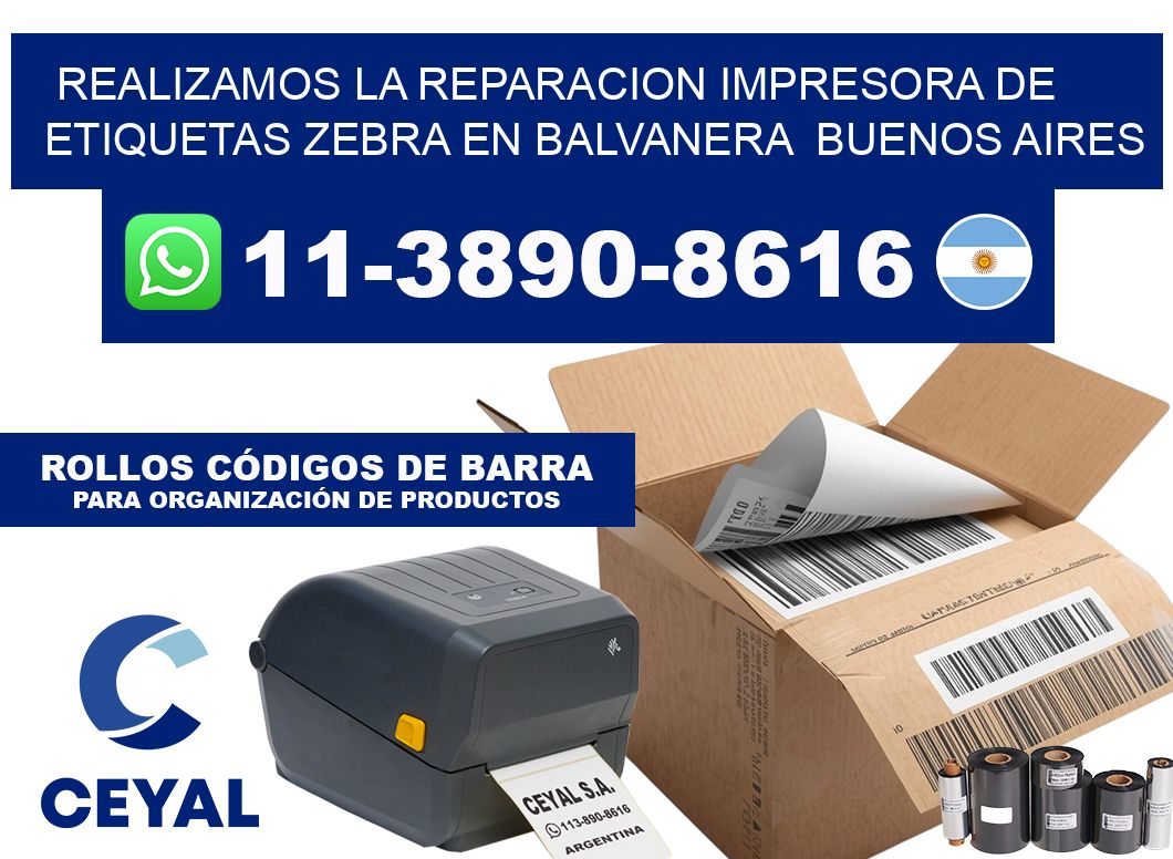 realizamos la reparacion Impresora de etiquetas Zebra en Balvanera Buenos Aires