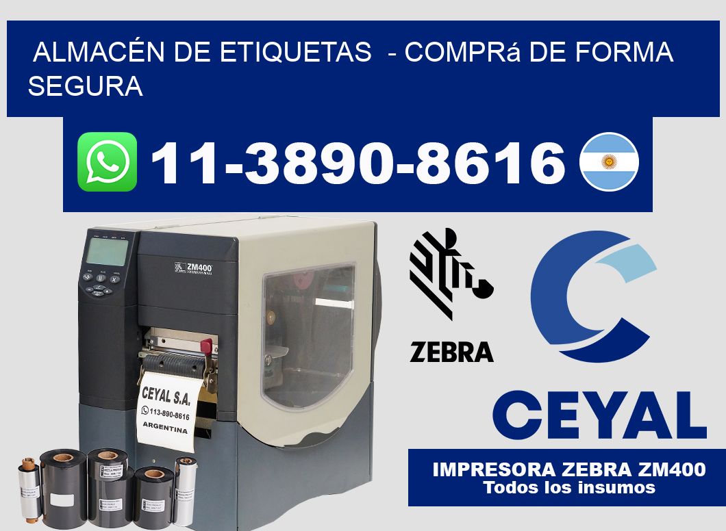 ALMACÉN DE ETIQUETAS  - Comprá de forma segura