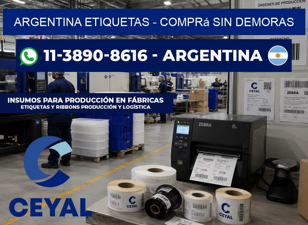 ARGENTINA ETIQUETAS - Comprá sin demoras