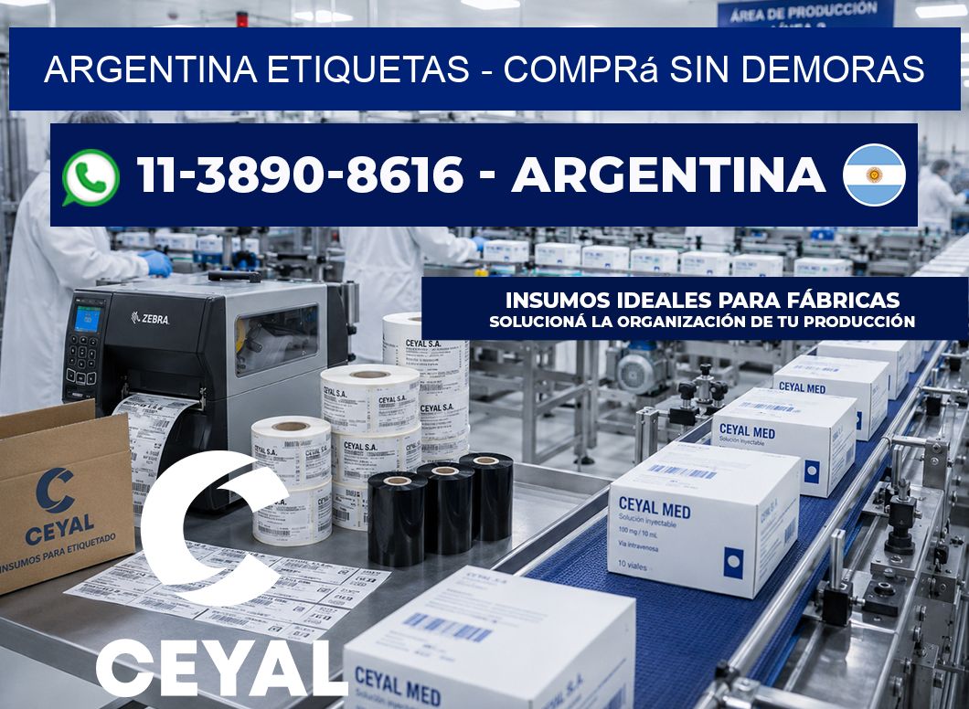 ARGENTINA ETIQUETAS - Comprá sin demoras