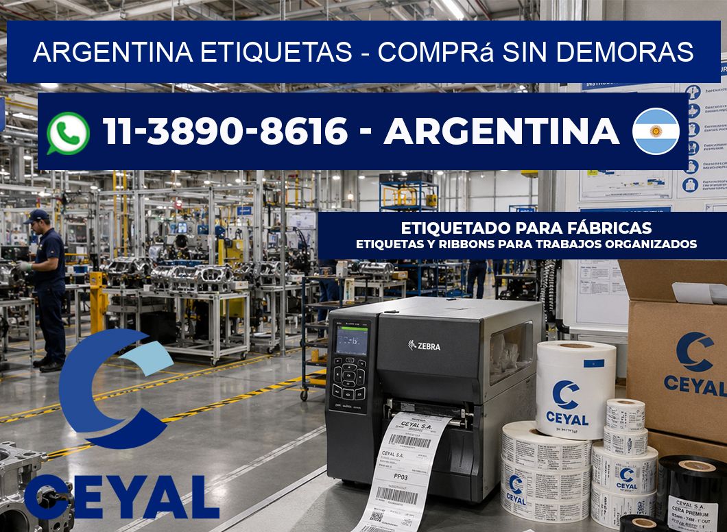 ARGENTINA ETIQUETAS - Comprá sin demoras
