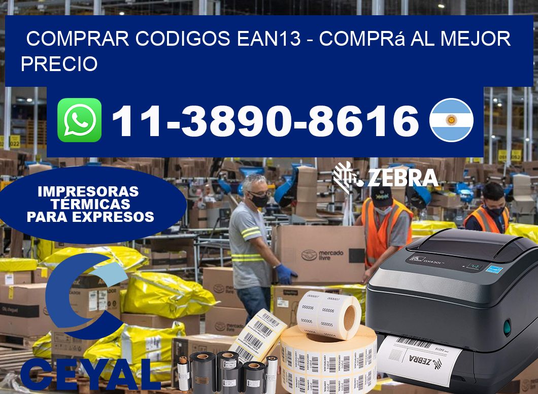 COMPRAR CODIGOS EAN13 - Comprá al mejor precio