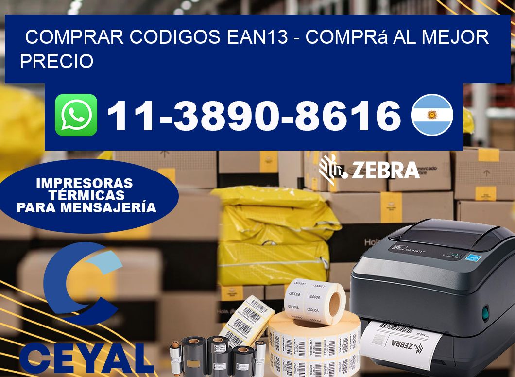 COMPRAR CODIGOS EAN13 - Comprá al mejor precio