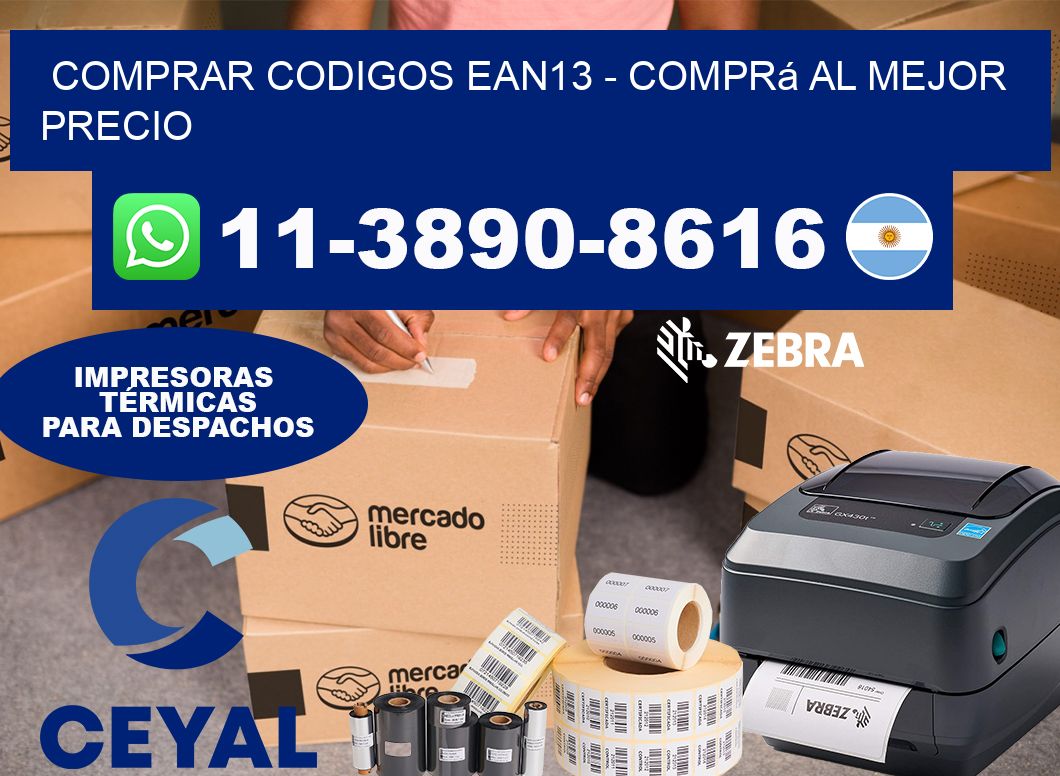 COMPRAR CODIGOS EAN13 – Comprá al mejor precio