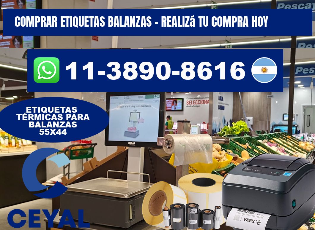 COMPRAR ETIQUETAS BALANZAS - Realizá tu compra hoy