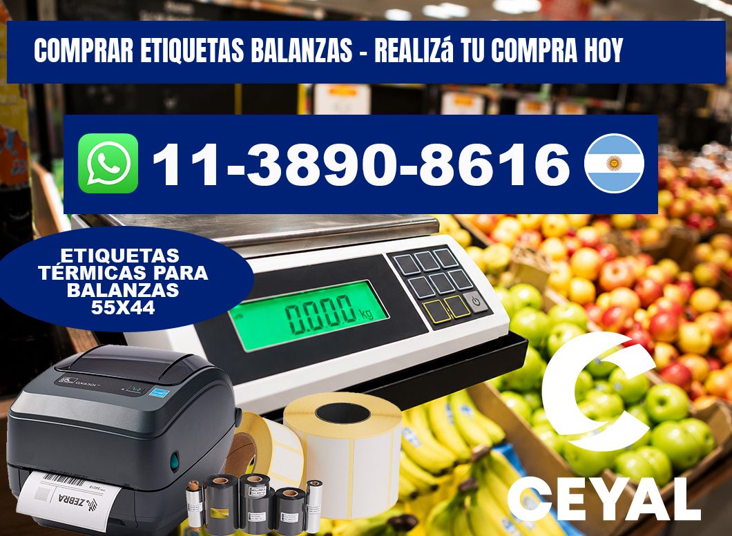 COMPRAR ETIQUETAS BALANZAS - Realizá tu compra hoy