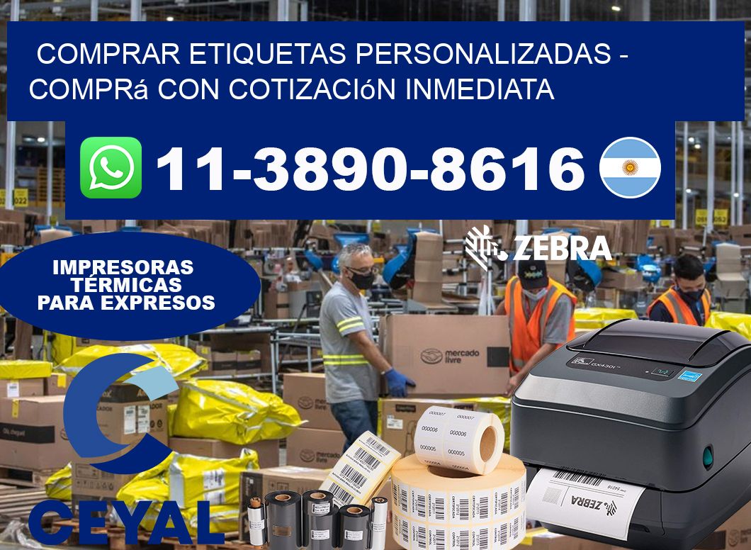 COMPRAR ETIQUETAS PERSONALIZADAS - Comprá con cotización inmediata