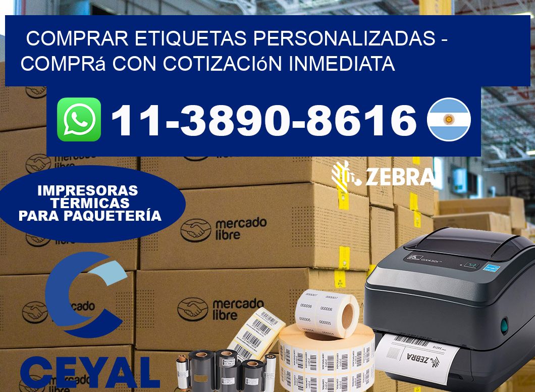 COMPRAR ETIQUETAS PERSONALIZADAS – Comprá con cotización inmediata
