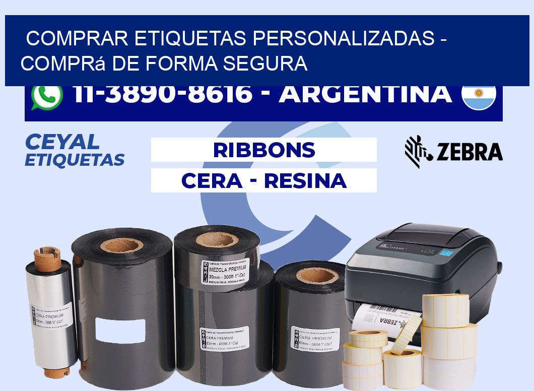 COMPRAR ETIQUETAS PERSONALIZADAS - Comprá de forma segura