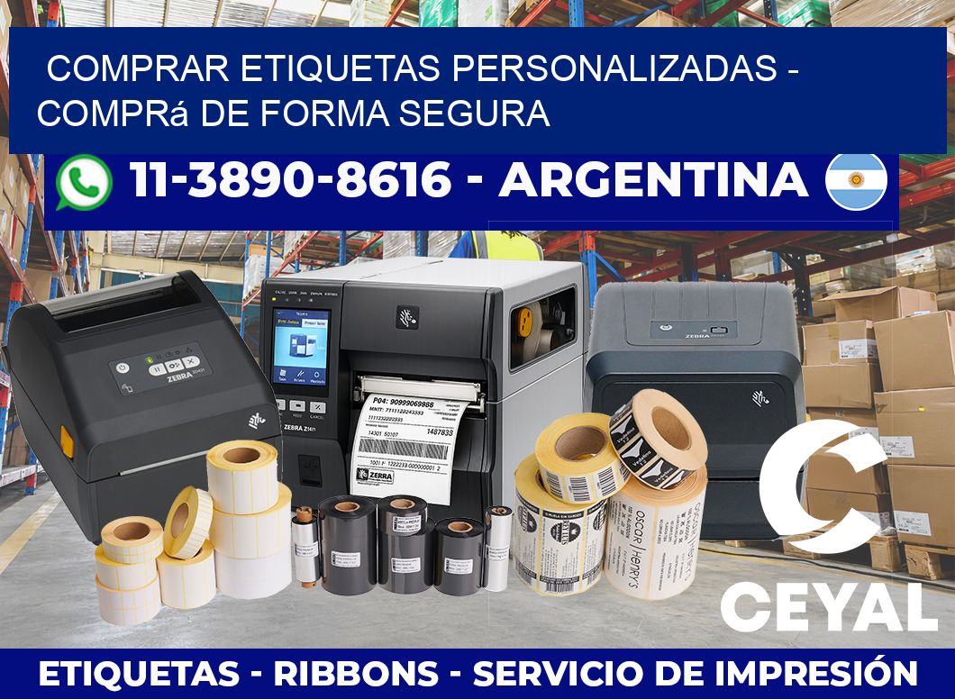 COMPRAR ETIQUETAS PERSONALIZADAS – Comprá de forma segura