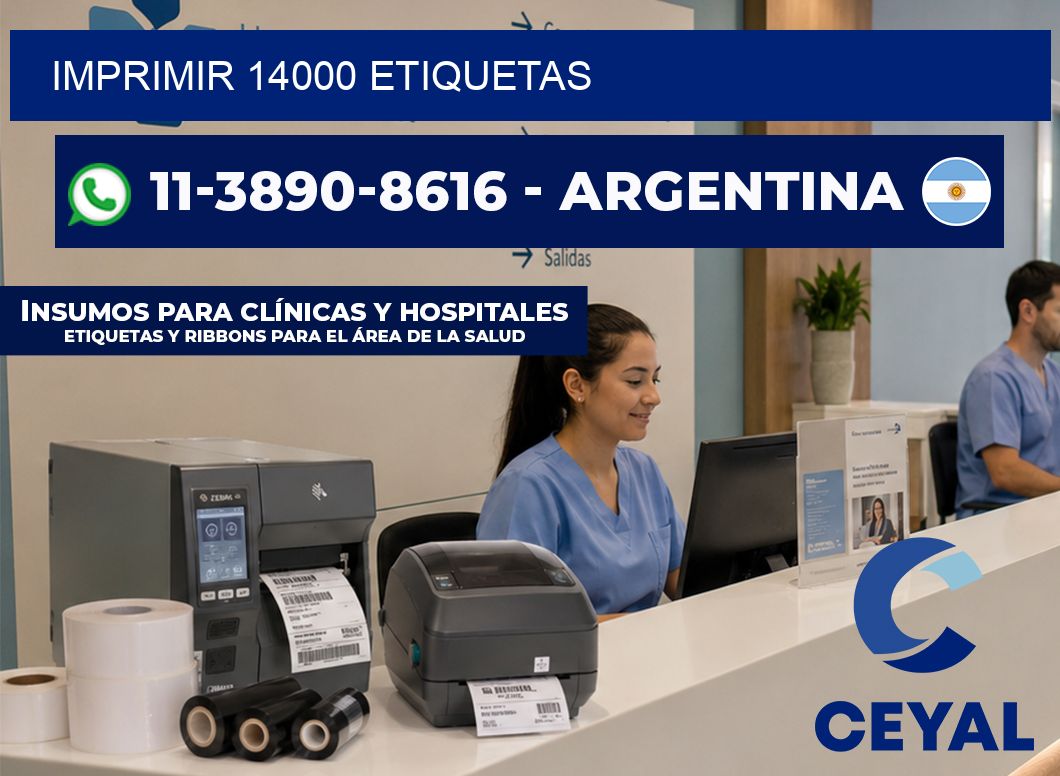 IMPRIMIR 14000 ETIQUETAS