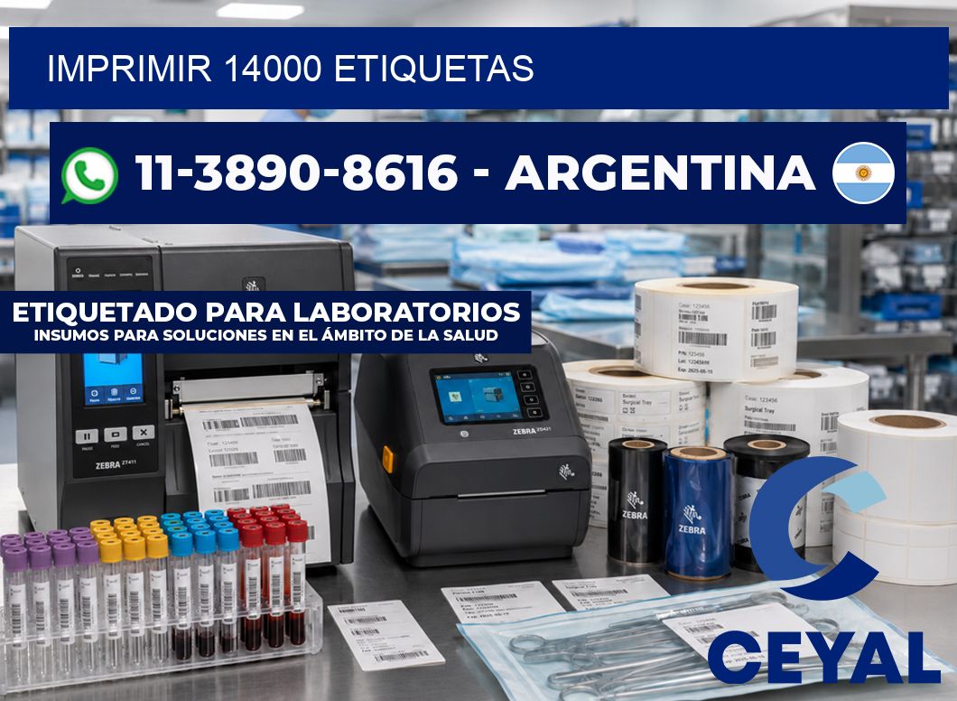 IMPRIMIR 14000 ETIQUETAS