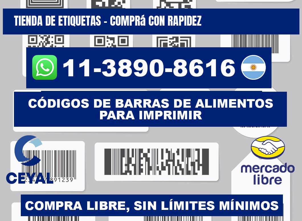TIENDA DE ETIQUETAS - Comprá con rapidez