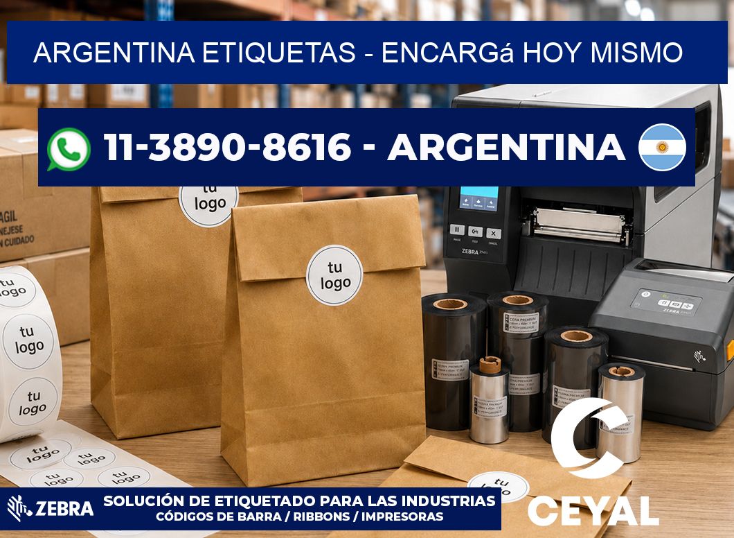 ARGENTINA ETIQUETAS – Encargá hoy mismo