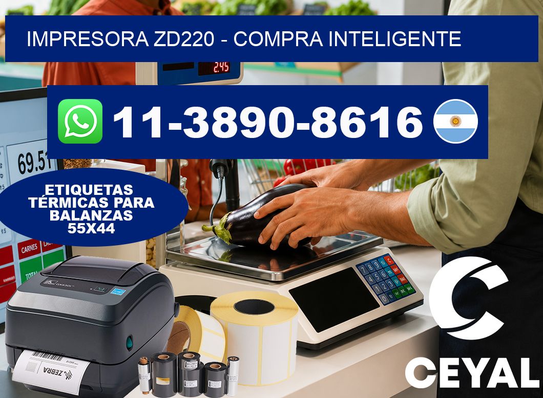 IMPRESORA ZD220 - Compra inteligente