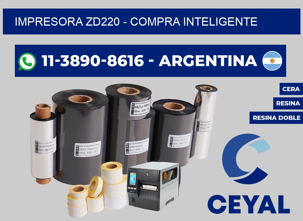 IMPRESORA ZD220 - Compra inteligente