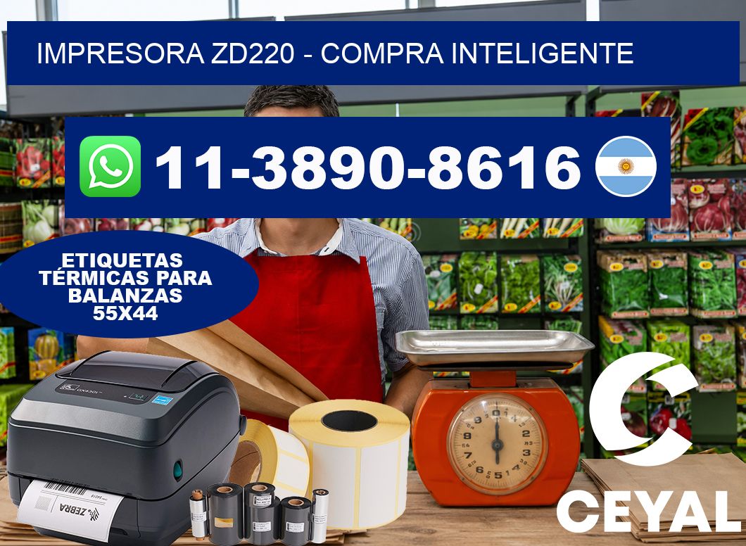 IMPRESORA ZD220 – Compra inteligente