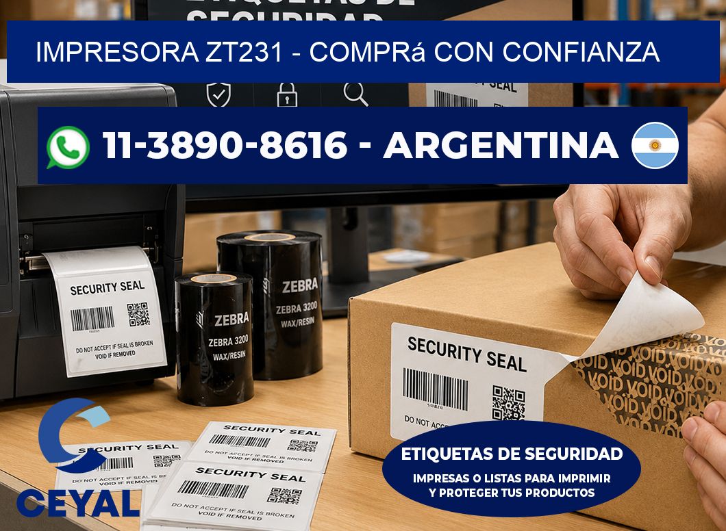 IMPRESORA ZT231 - Comprá con confianza