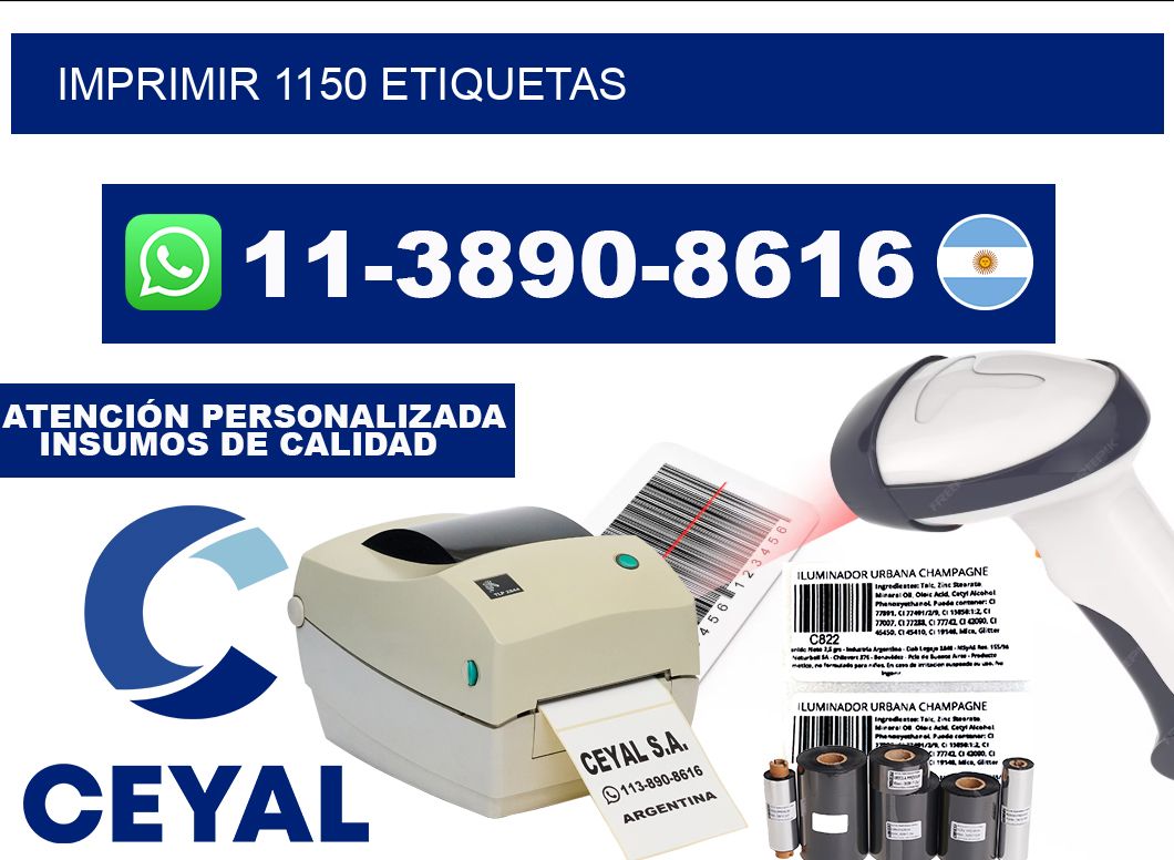 IMPRIMIR 1150 ETIQUETAS