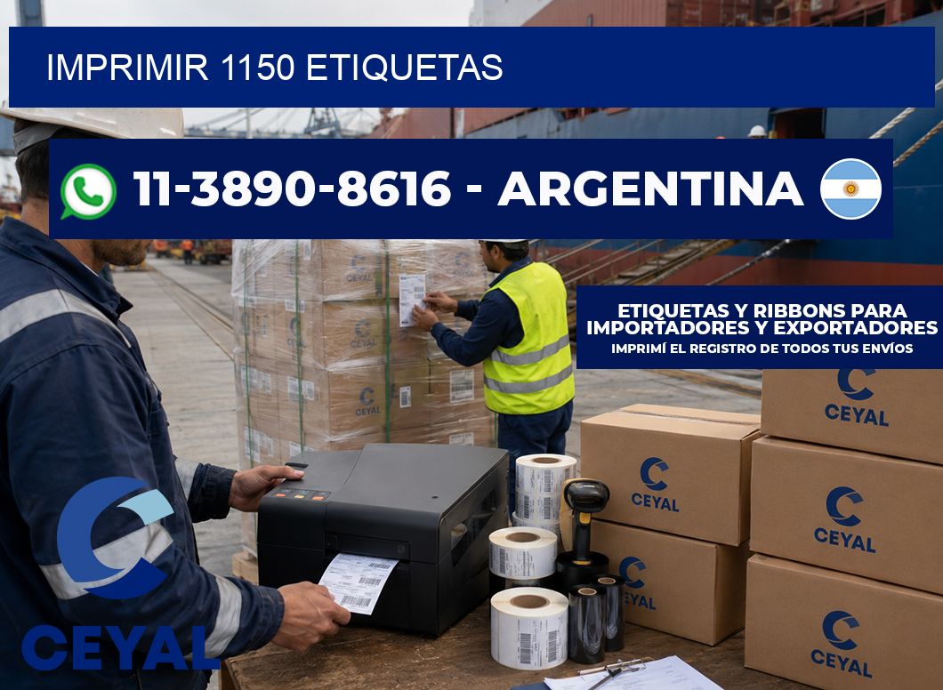 IMPRIMIR 1150 ETIQUETAS